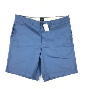 J. CREW FACTORY Men’s NWT 9” Flex Khaki Shorts Blue Sz 36